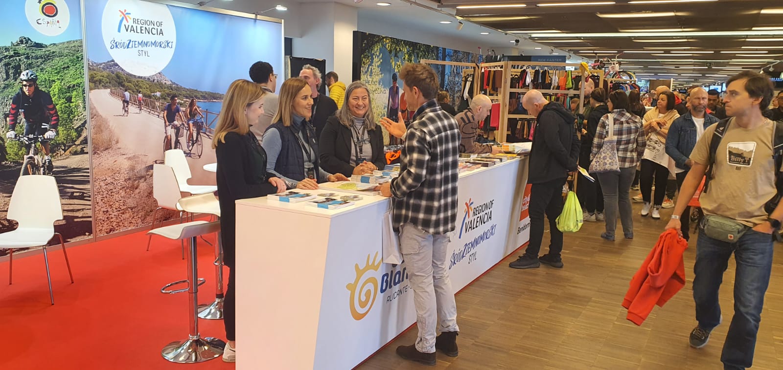 La Costa Blanca acudix a la Bike Expo de Polònia La Costa Blanca acudix a la Bike Expo de Polònia