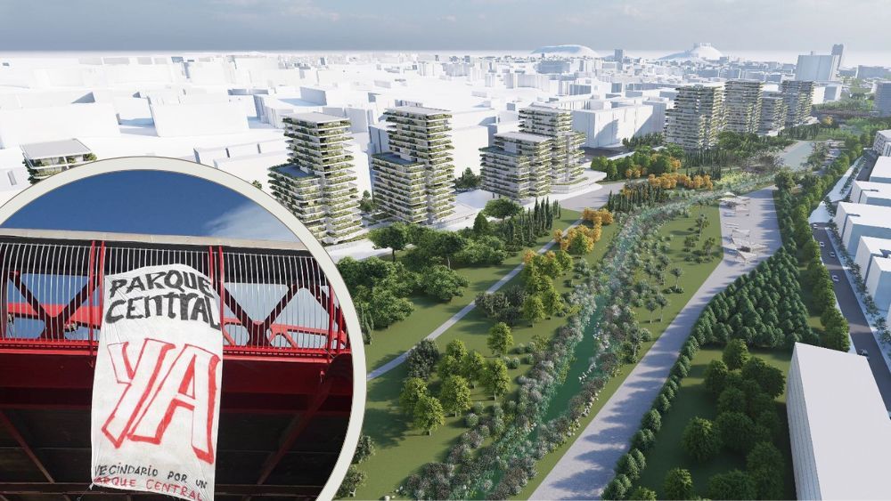 Los vecinos de Alicante exigen la construcción del Parque Central