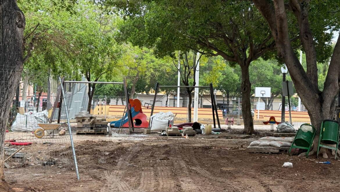 Avanzan las obras de renovacion del Parque 9 de octubre 8 scaled 1170x659