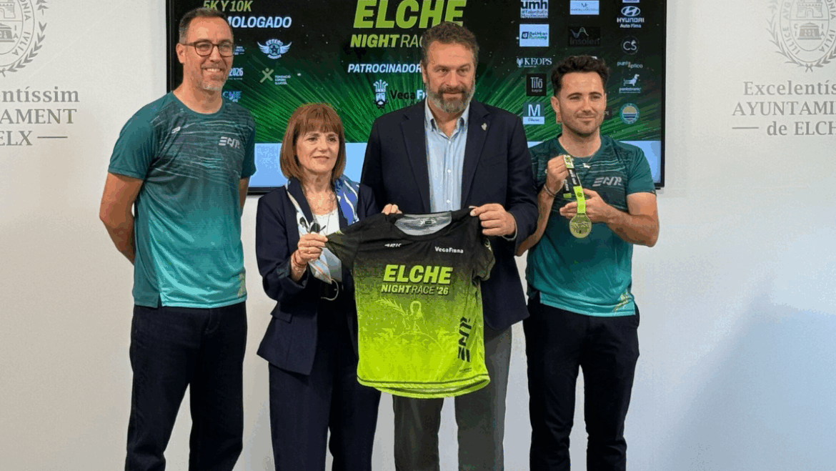 La Elche Night Race 2026 reunira este sabado a mas de 6.000 corredores 1170x659