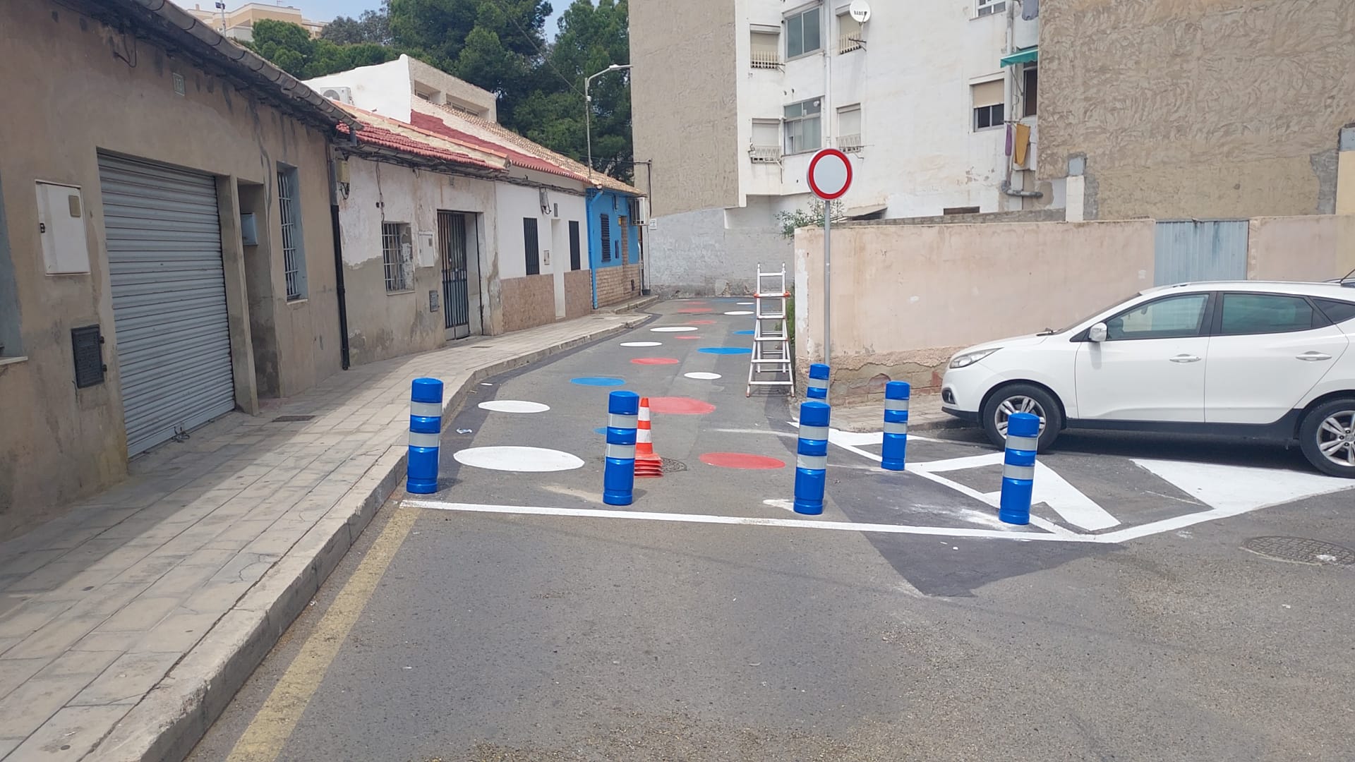 Peatonalizació del carrer Cocentaina en Sant Gabriel
