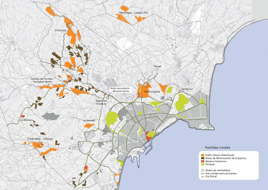 Nuclis històrics d'Alacant