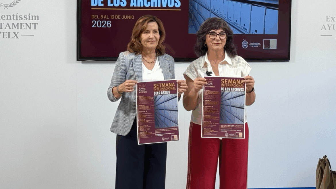 Elche celebra la Semana Internacional de los Archivos del 8 al 13 de junio 1170x659