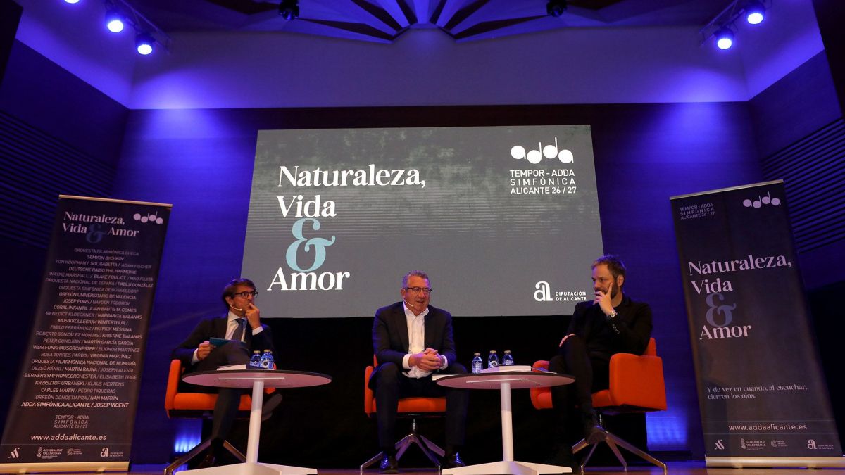 Presentación de la temporada sinfónica 2026-2027 del ADDA