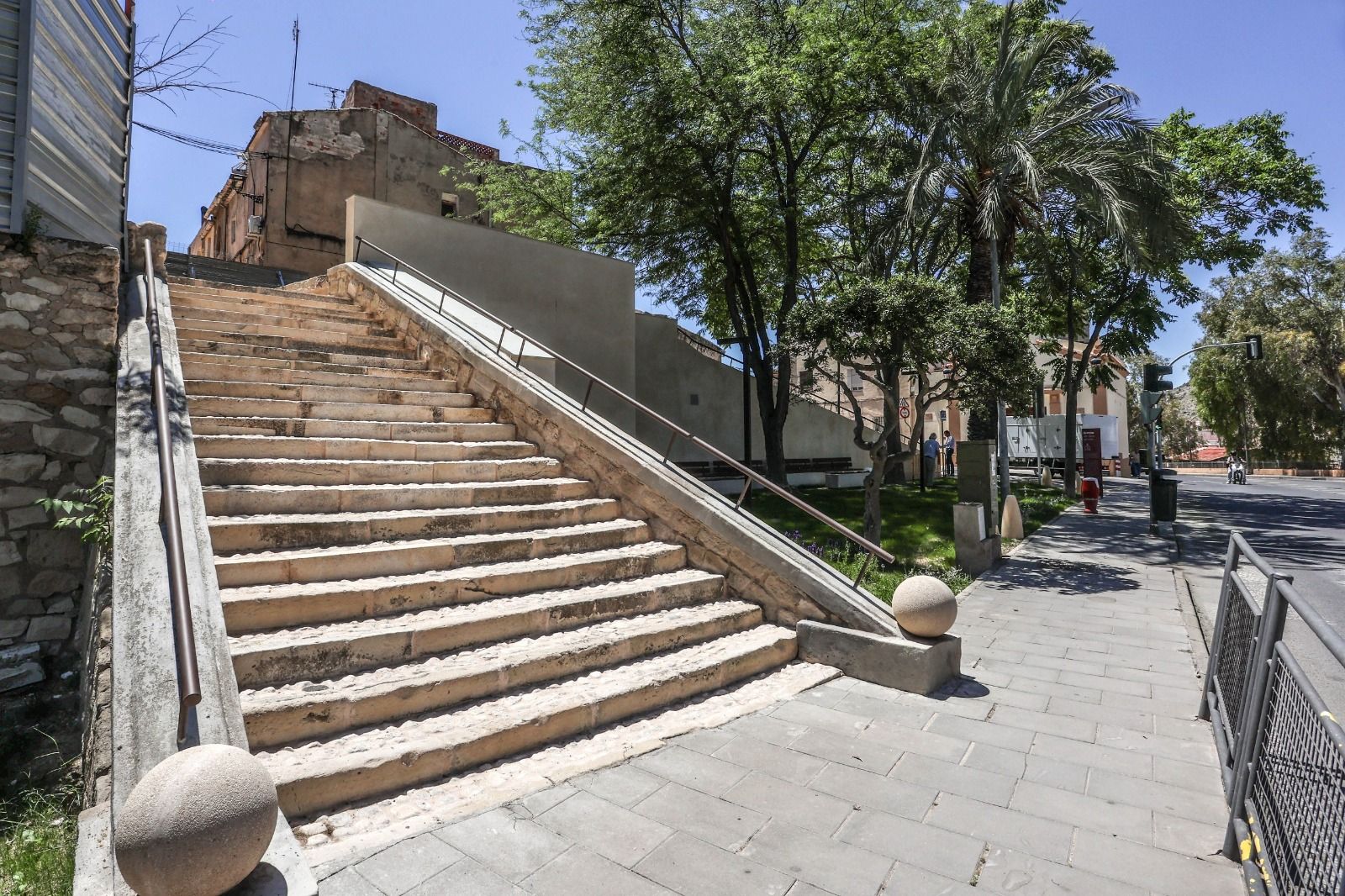 Remodelación de las escaleras de San Antón en Elda