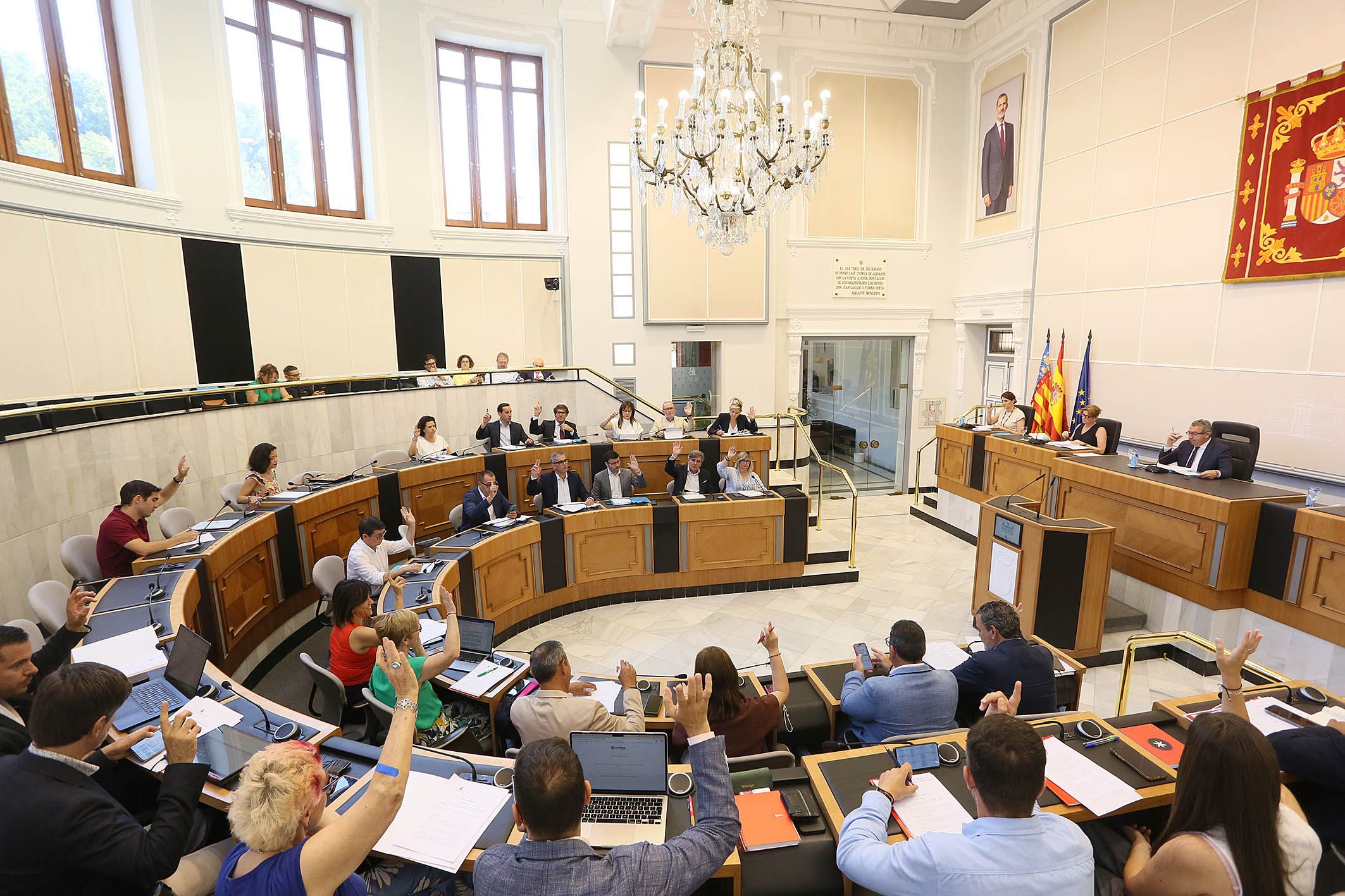 Ple ordinari de juny de la Diputació d'Alacant