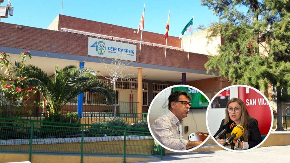 Encreuament de versions a compte de les infraestructures educatives a Sant Vicent del Raspeig