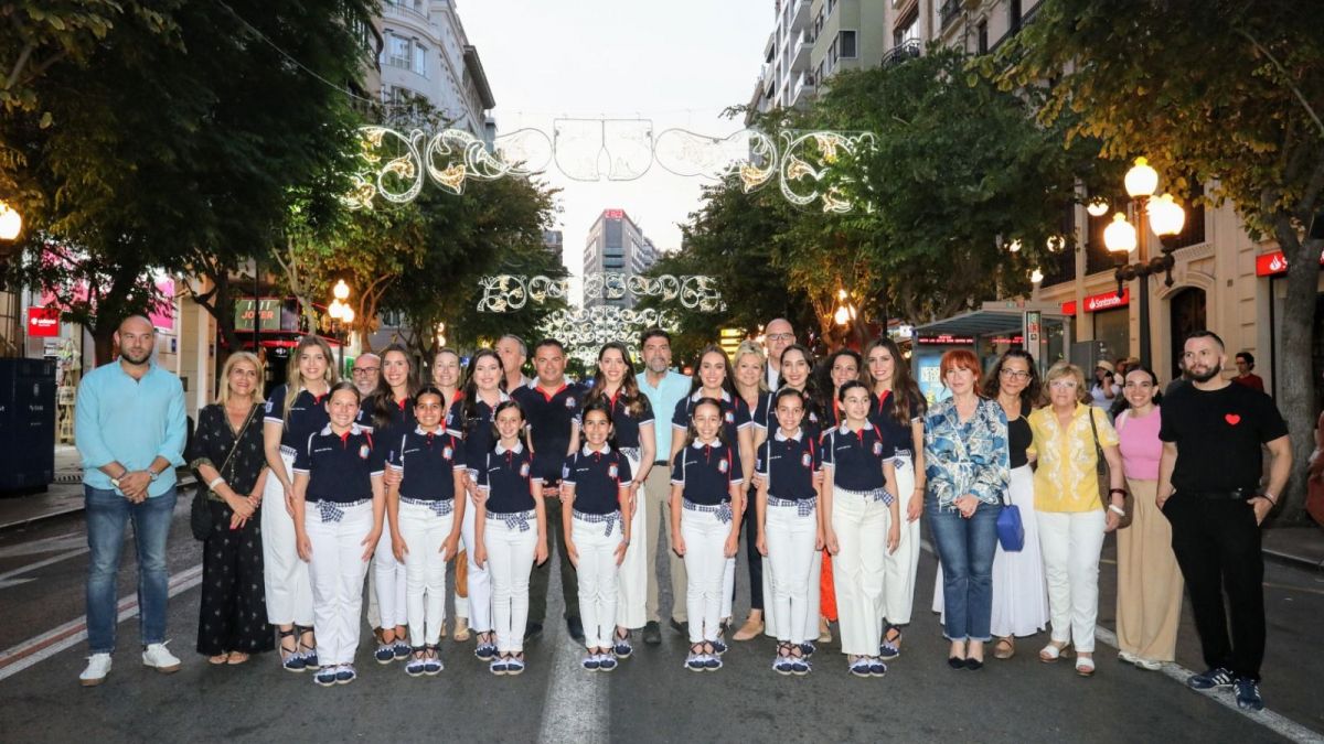 Luces de las Hogueras 2026 en la Rambla de Alicante