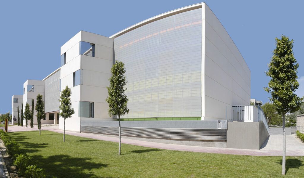 Façana de l'Institut de Neurociències de Sant Joan