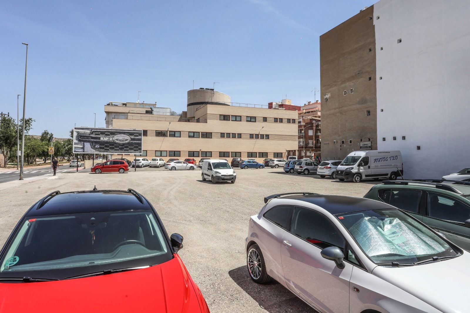 Nou aparcament a Elda en la zona del centre de salut Marina Espanyola
