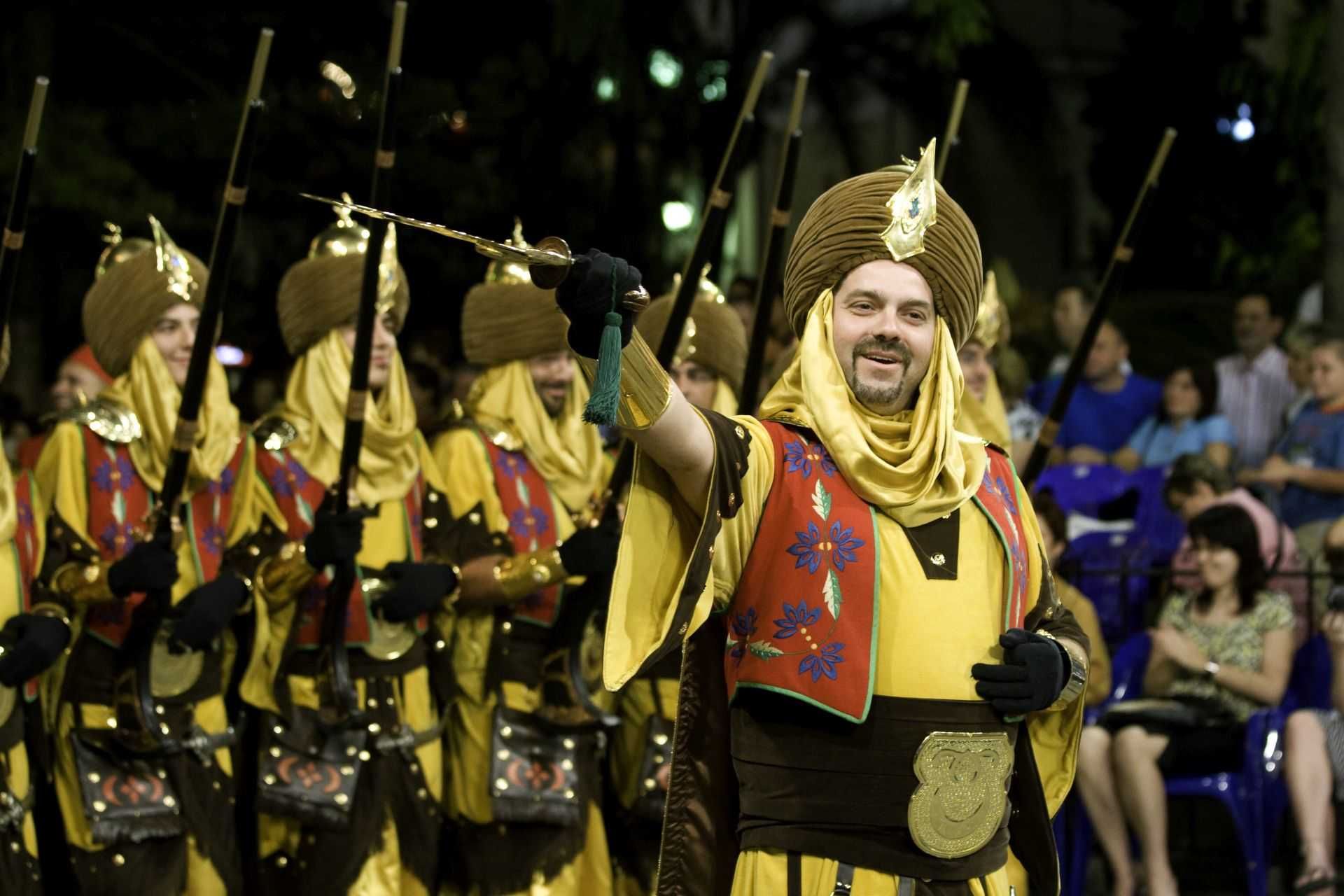 Entrada en los Moros y Cristianos de Benissa