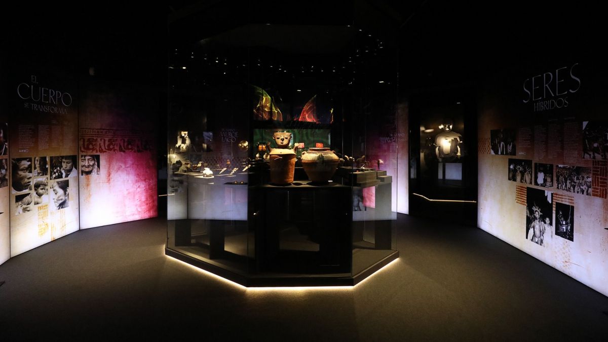 Una de las salas de la exposición 'Oro de Colombia' en el MARQ