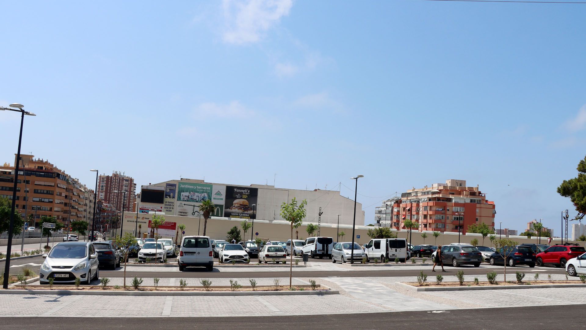 Aparcament dissuasiu de l'avinguda Beniardá a Benidorm
