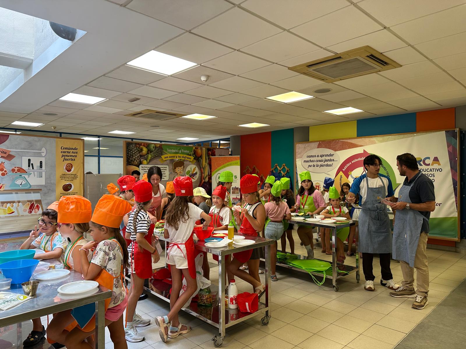Taller infantil de cocina saludable en Alicante