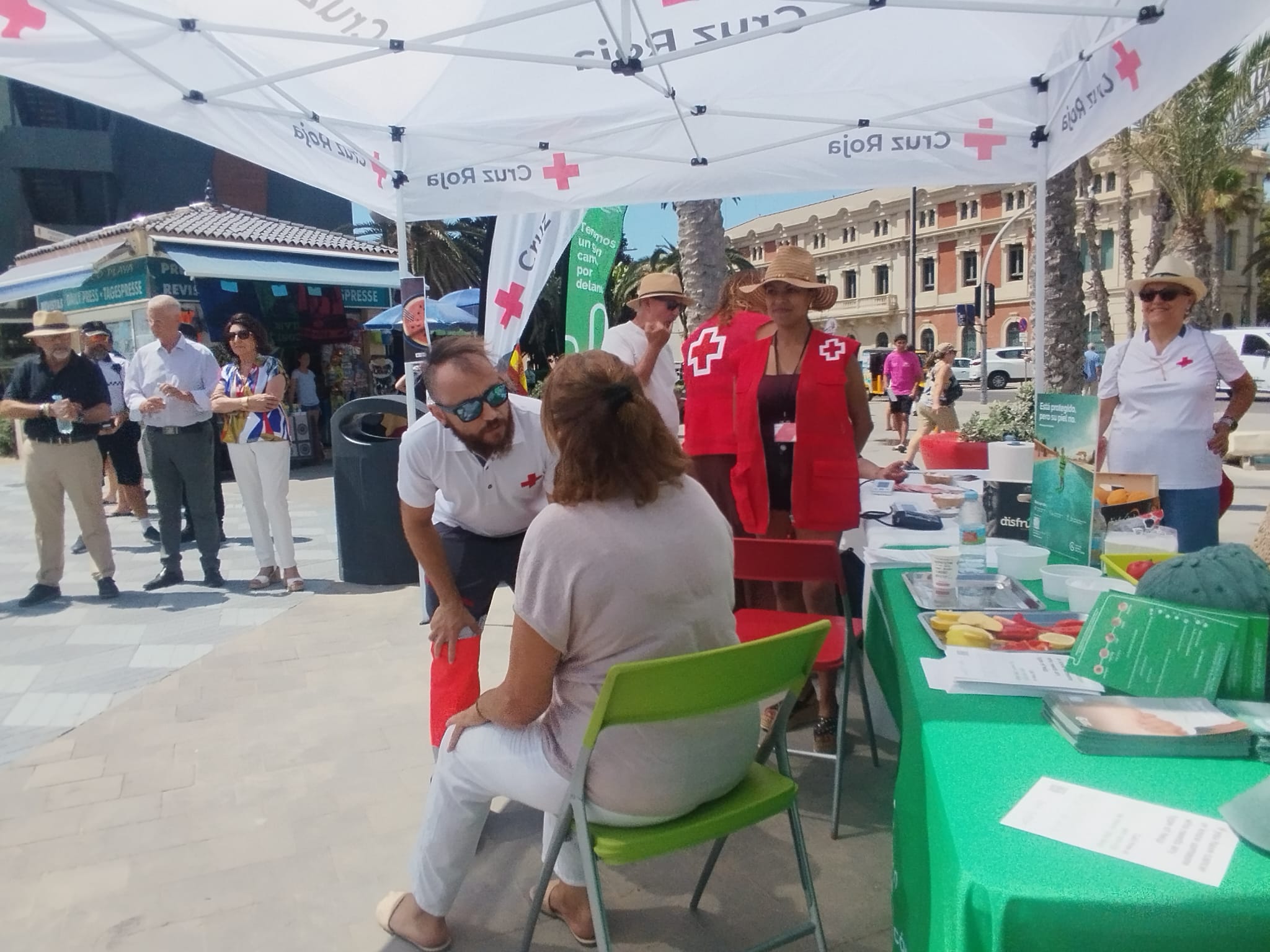 Jornada de sensibilización para protegerse del calor en Alicante