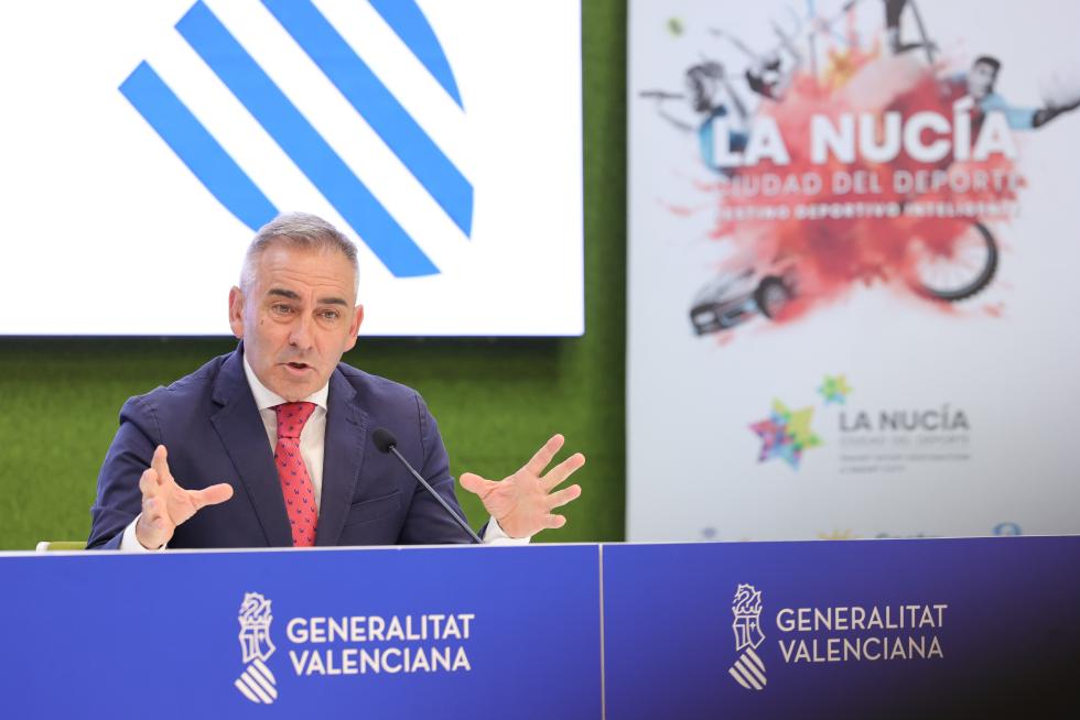 El portavoz del Consell, Miguel Barrachina El portavoz del Consell, Miguel Barrachina