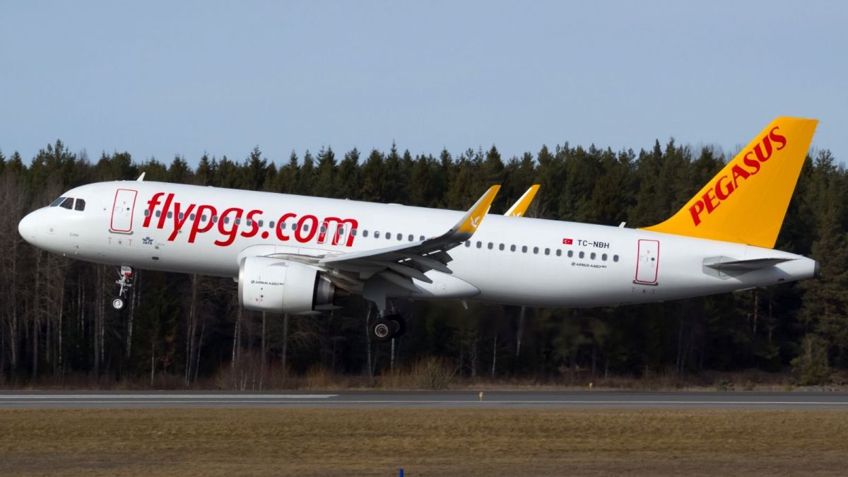 Avión de Pegasus Airlines que conecta Alicante con Estambul