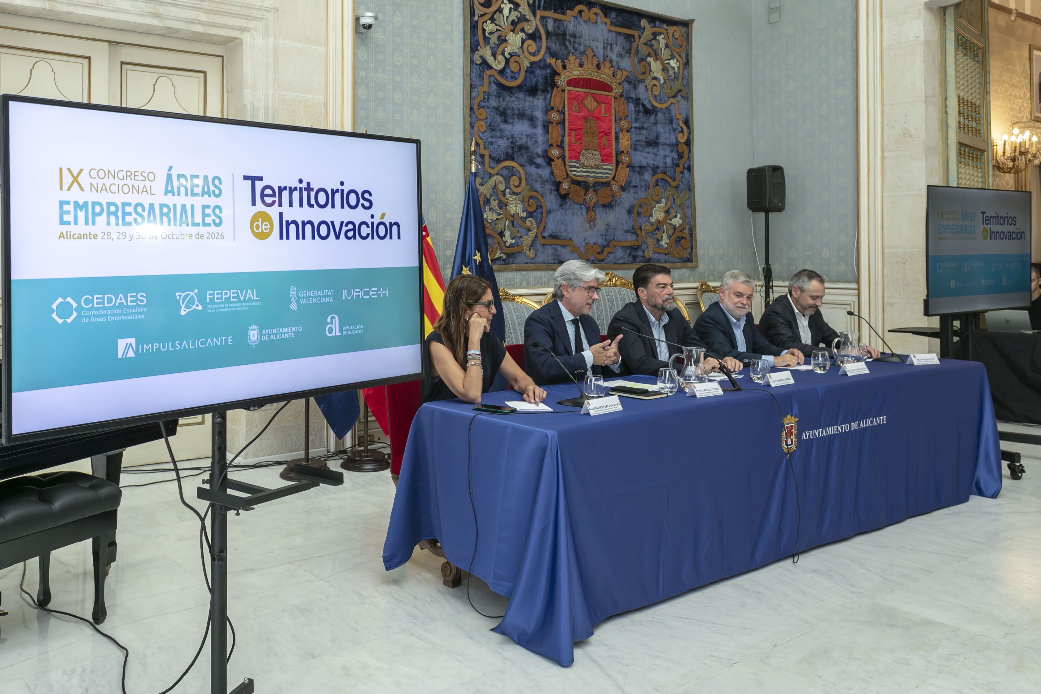 Presentación del Congreso Nacional de Áreas Empresariales en Alicante Presentación del Congreso Nacional de Áreas Empresariales en Alicante