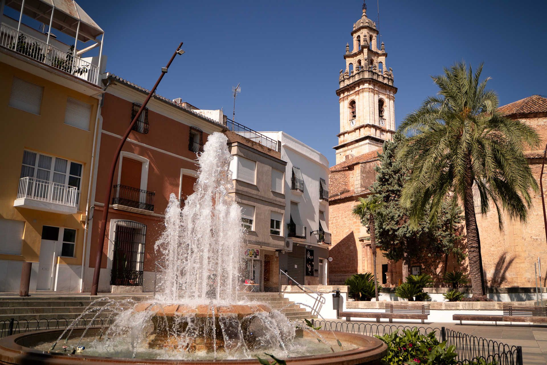 Església Parroquial en el centre del municipi de Pego Església Parroquial en el centre del municipi de Pego