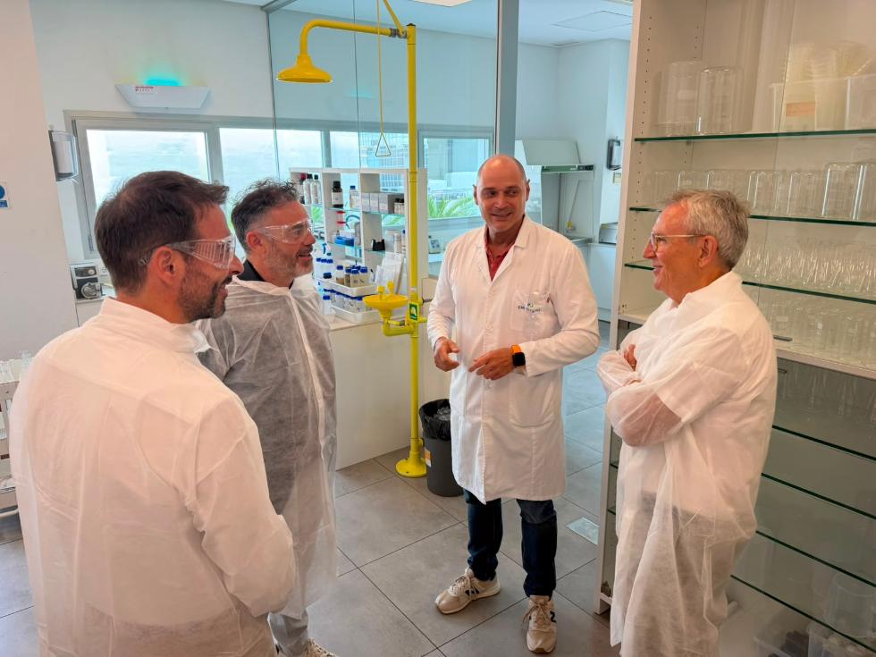 José Díez visita Christeyns España José Díez visita Christeyns España