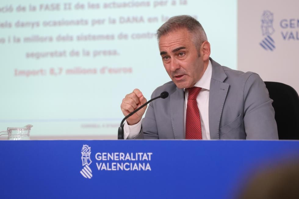 Miguel Barrachina, portavoz del Consell Miguel Barrachina, portavoz del Consell