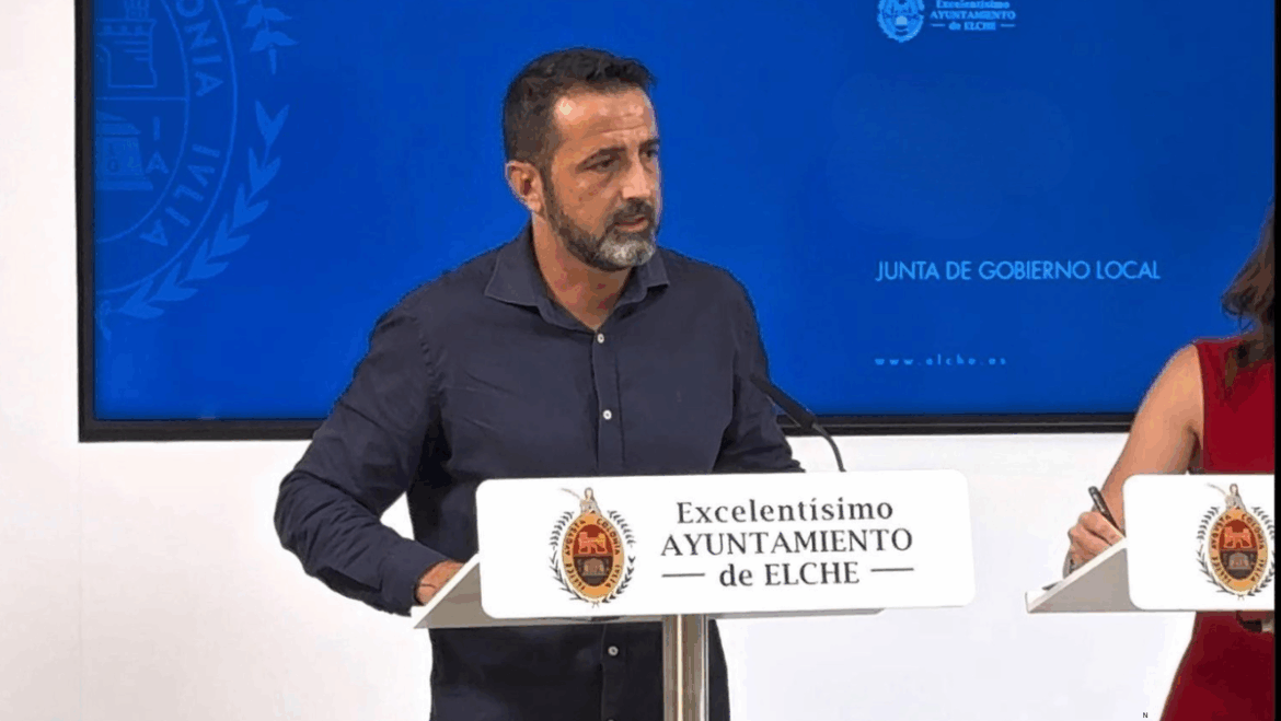 Concejal de Promoción Económica y Empleo de Elche, Samuel Ruiz Concejal de Promoción Económica y Empleo de Elche, Samuel Ruiz