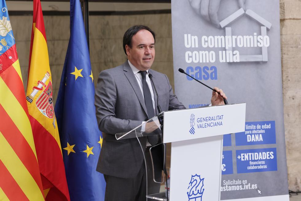 El president de la Generalita, Juanfran Pérez Llorca, sobre el Programa de Garantías El president de la Generalita, Juanfran Pérez Llorca, sobre el Programa de Garantías
