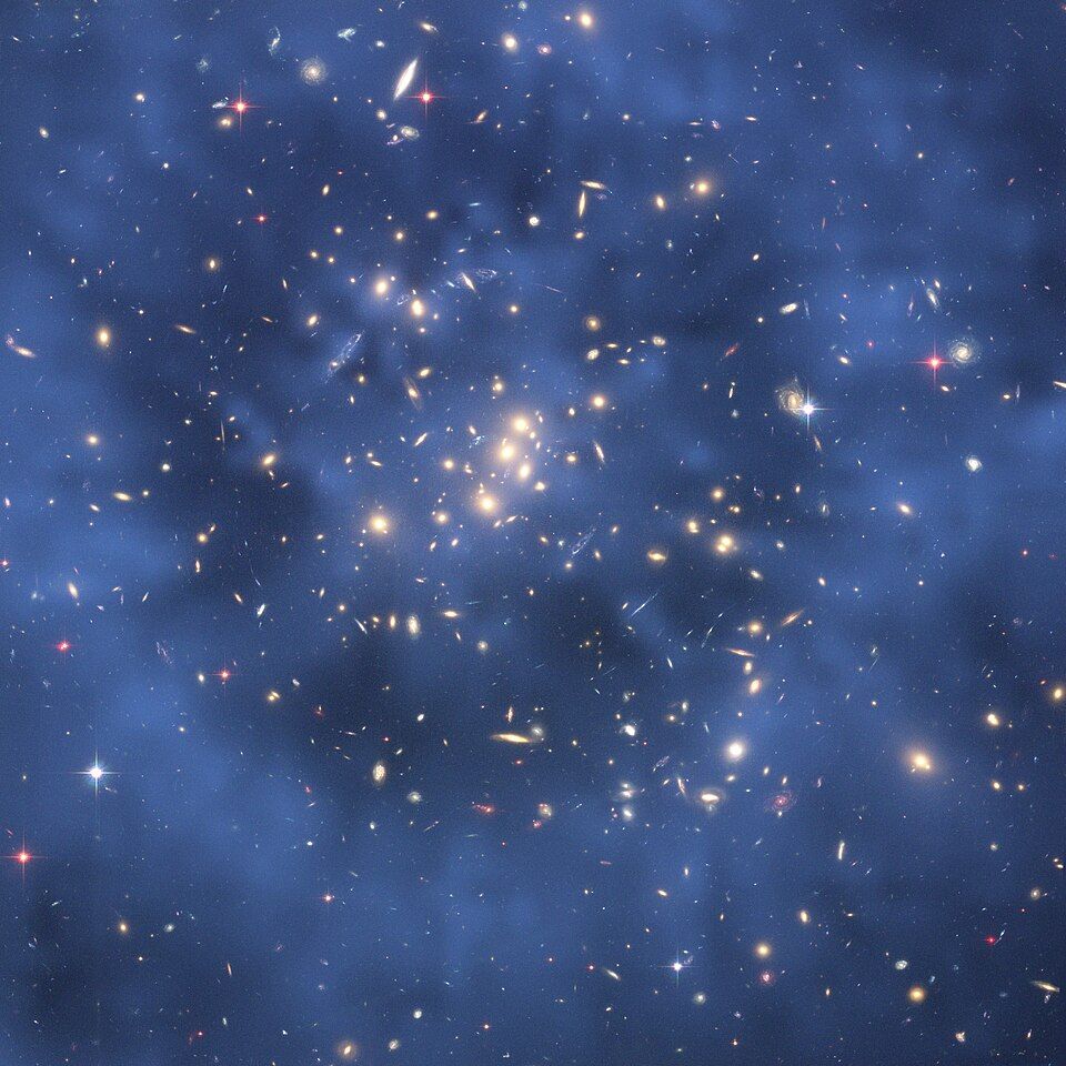 Cúmulo de galaxias en el universo Cúmulo de galaxias en el universo