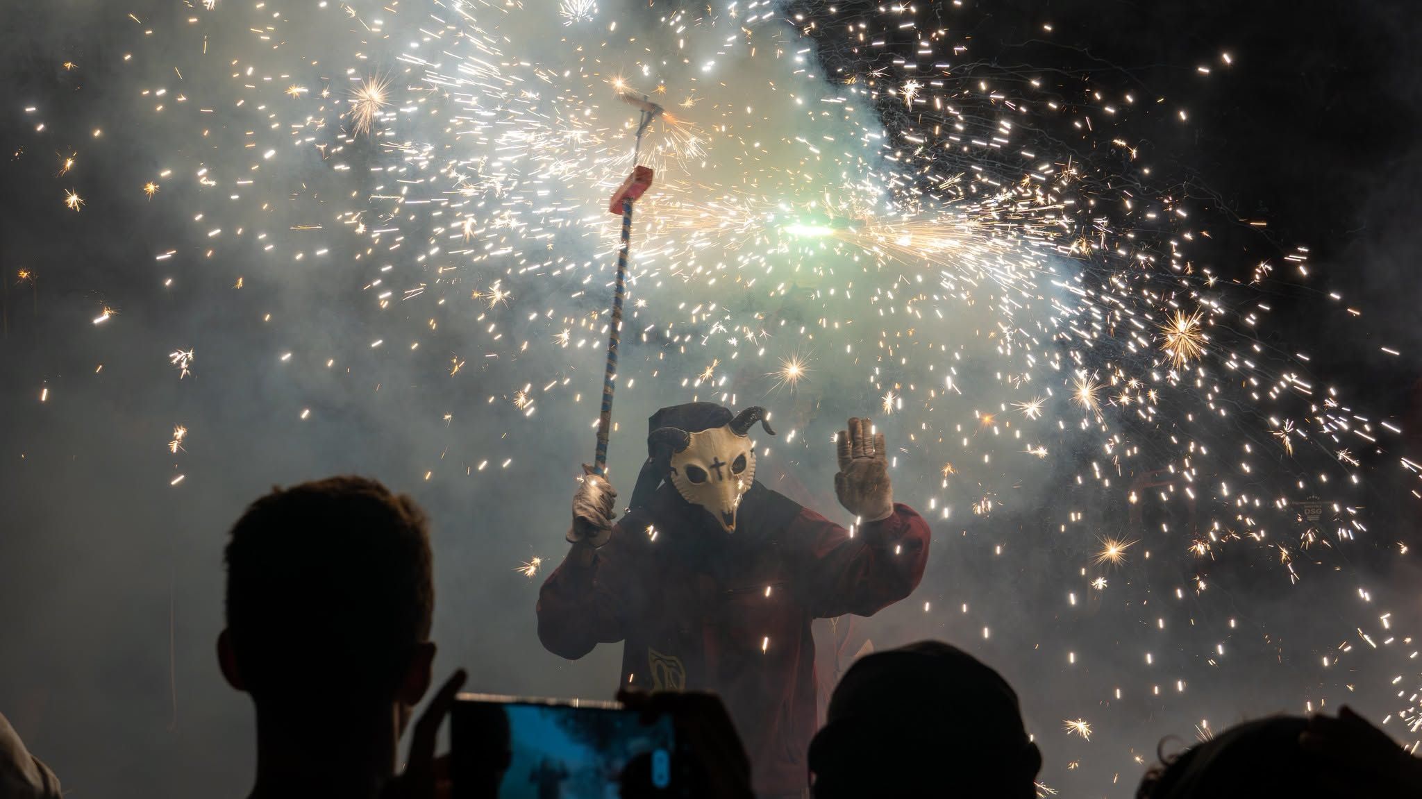 Correfocs en les festes de Santa Pola Correfocs en les festes de Santa Pola