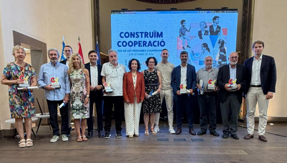 Reconocimientos Cooperació Valenciana Reconocimientos Cooperació Valenciana