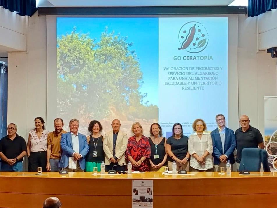 Jornada sobre innovación y resiliencia asociadas a la algarroba Jornada sobre innovación y resiliencia asociadas a la algarroba
