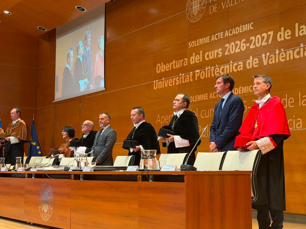 José Díez acude a la apertura del curso 2026/2027 de la UPV José Díez acude a la apertura del curso 2026/2027 de la UPV