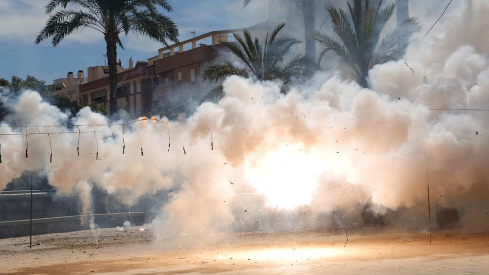 Mascletà de las Fiestas del Cristo de la Paz Mascletà de las Fiestas del Cristo de la Paz