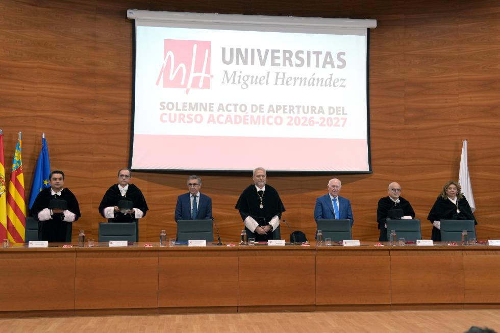 Apertura del curso en la UMH Apertura del curso en la UMH