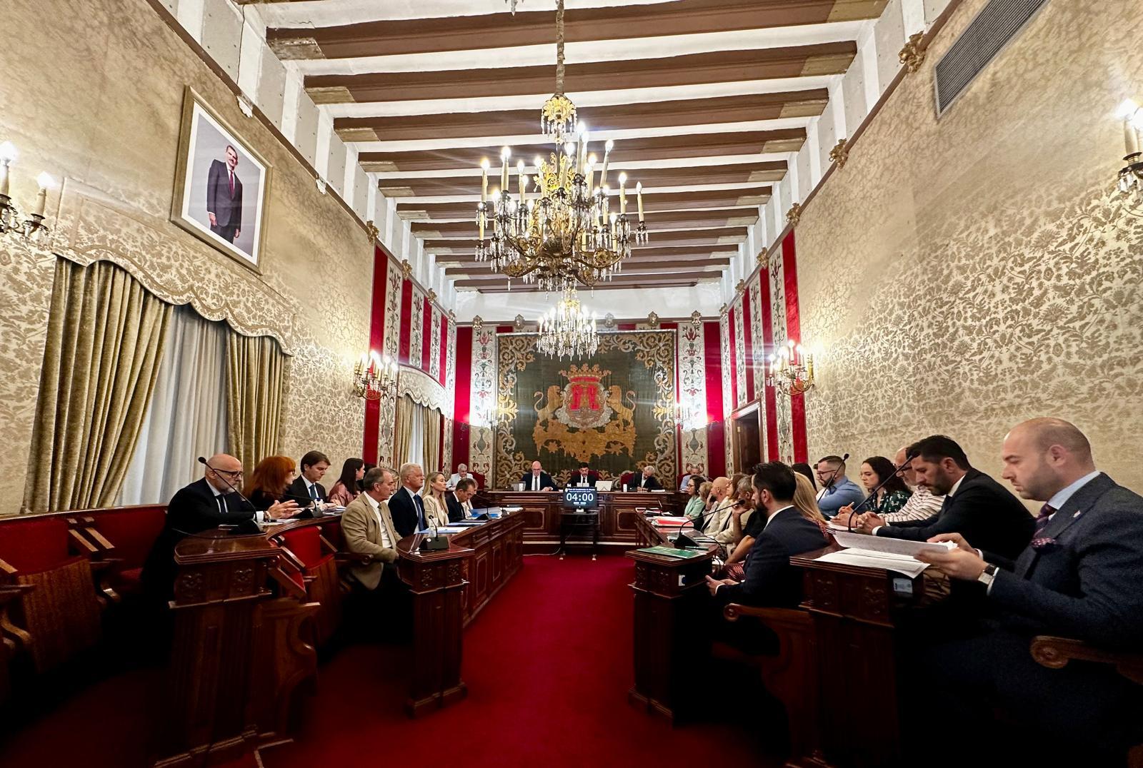 Ple ordinari de setembre a l'Ajuntament d'Alacant Ple ordinari de setembre a l'Ajuntament d'Alacant