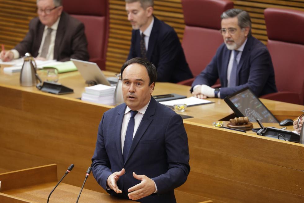 El president de la Generalitat, Juanfran Pérez Llorca El president de la Generalitat, Juanfran Pérez Llorca