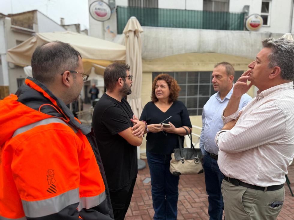 Martínez Mus visita Gátova, Eslida y Toga para evaluar sobre el terreno los daños Martínez Mus visita Gátova, Eslida y Toga para evaluar sobre el terreno los daños