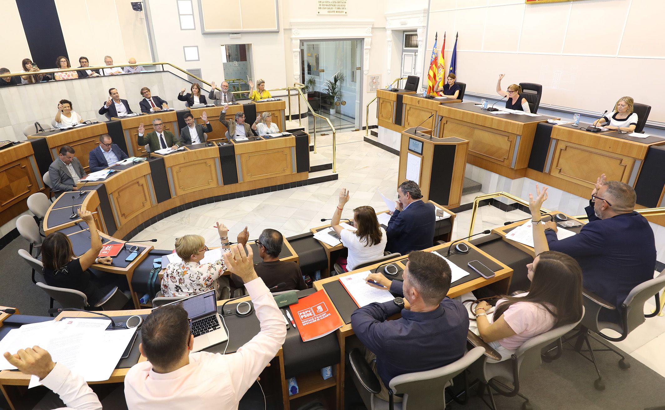 Ple ordinari d'octubre de la Diputació d'Alacant
