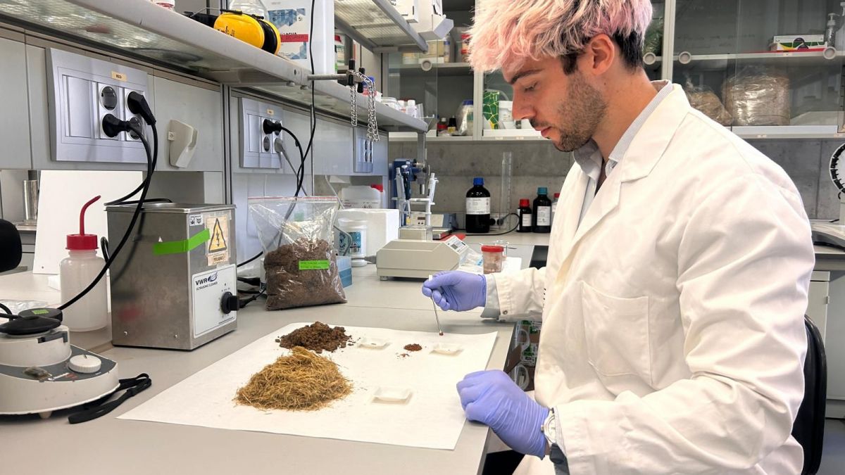 L'investigador Francisco Javier Álvarez en el laboratori L'investigador Francisco Javier Álvarez en el laboratori