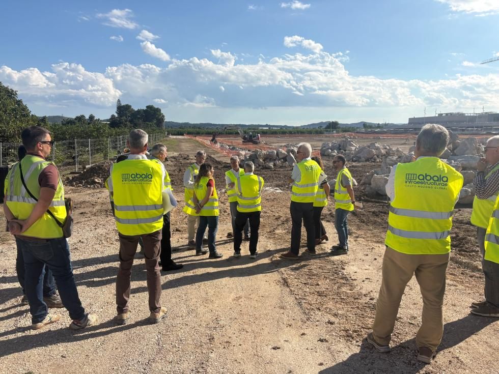 Visita a las obras en el Hospital de la Vega Baja Visita a las obras en el Hospital de la Vega Baja