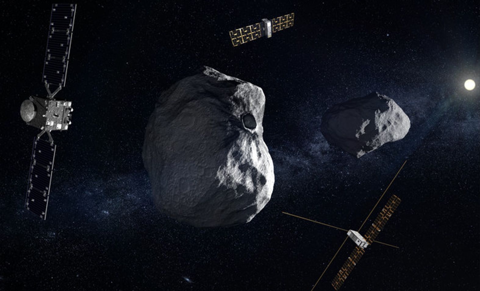 Misión espacial Hera, en la que participan investigadores de la Universidad de Alicante Misión espacial Hera, en la que participan investigadores de la Universidad de Alicante