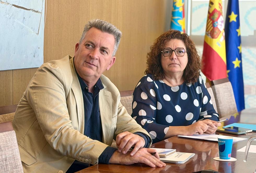 Vicepresident tercer i conseller de Medi Ambient, Infraestructures, Territori i de la Recuperació, Vicente Martínez Mus Vicepresident tercer i conseller de Medi Ambient, Infraestructures, Territori i de la Recuperació, Vicente Martínez Mus