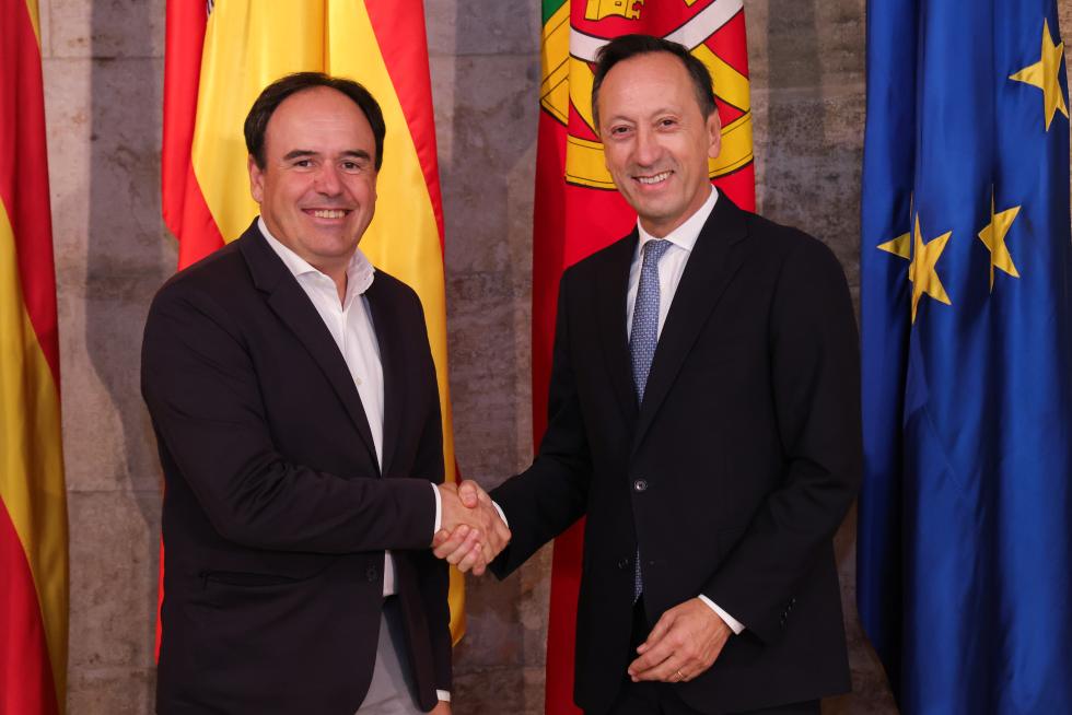 Pérez Llorca rep a l'ambaixador de Portugal Pérez Llorca rep a l'ambaixador de Portugal