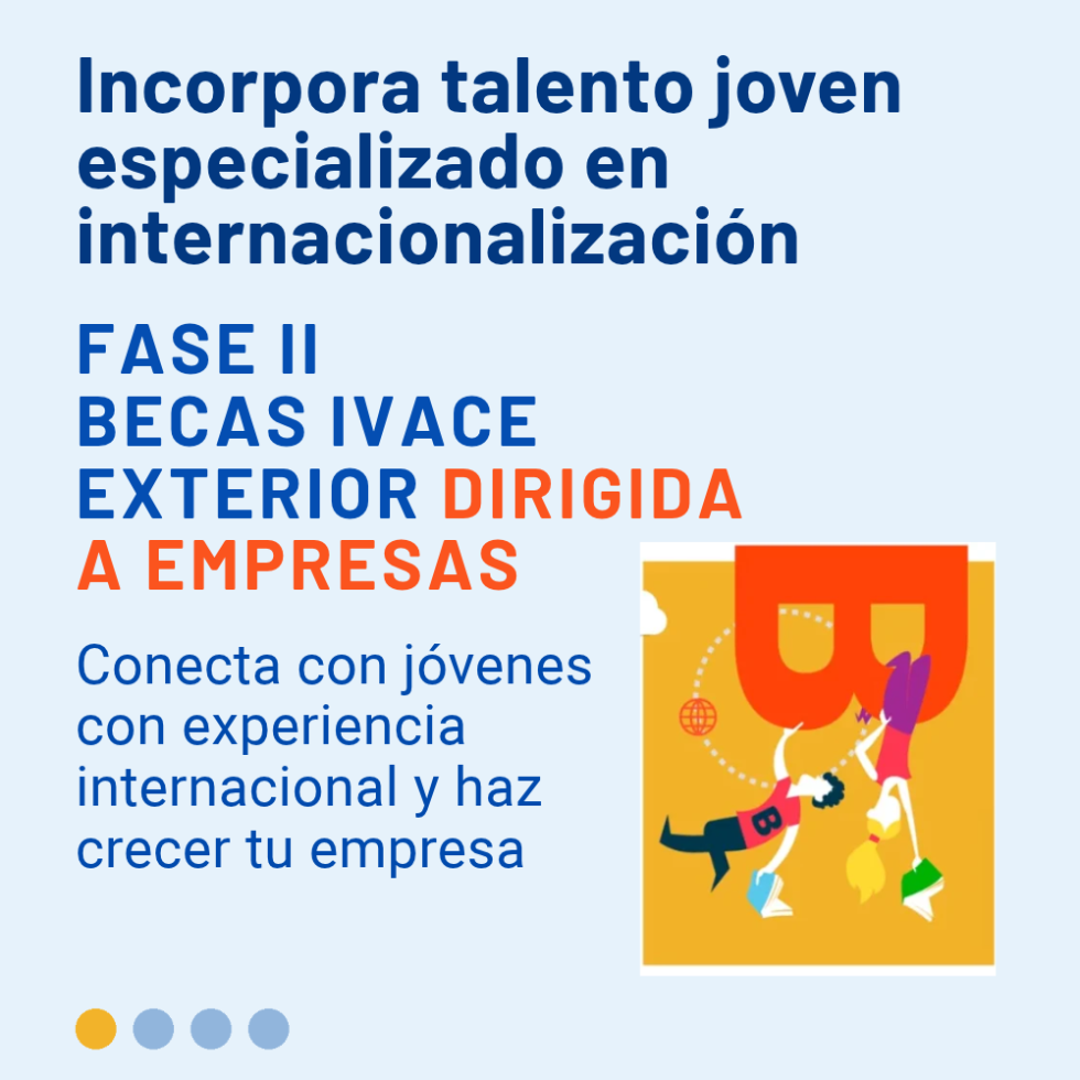 Cartel becas IVACE Cartel becas IVACE