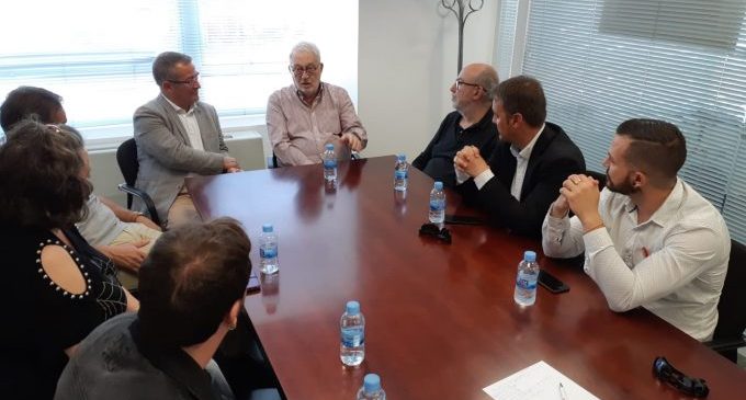 Compromís es reuneix amb la Fundació CAM per a obrir vies de col·laboració amb l'Ajuntament d'Alacant