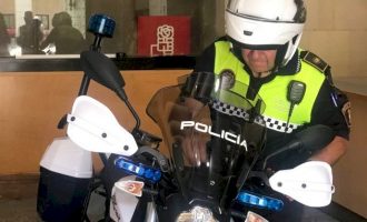La Policía Local de Alicante adquiere una motocicleta eléctrica