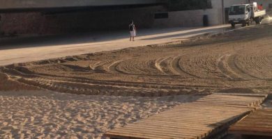 Alacant arreglarà el mur de la platja de l'Albufereta per a evitar nous despreniments