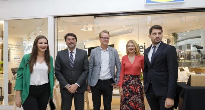 Barcala celebra que 'Ikea está en Alicante' al inaugurar la tienda de Gran Vía