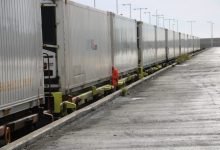 El port d'Alacant presenta la primera línia de mercaderies peribles, via ferrocarril, amb el Regne Unit