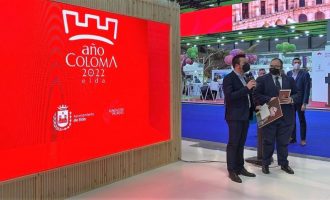 Elda presenta la programación del Año Coloma en Fitur como la gran propuesta cultural, turística y de ocio de la ciudad para 2022